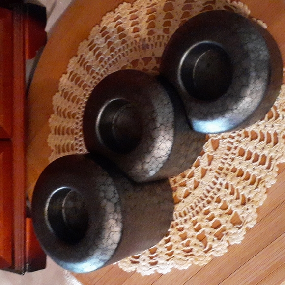 *VINTAGE* PARTYLITE "STEPPING STONES" TEALIGHT HOLDERS P7168 - Picture 7 of 13